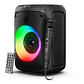 Parlante inalámbrico portátil con luces LED y micrófono Xtech XTS-661  - Miniatura 1