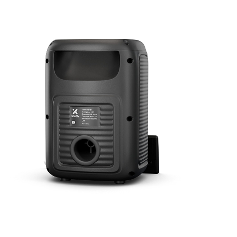 Parlante inalámbrico portátil con luces LED y micrófono Xtech XTS-661  7