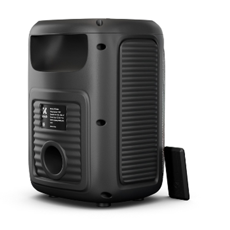 Parlante inalámbrico portátil con luces LED y micrófono Xtech XTS-661  8