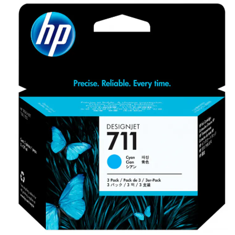 Cartucho de Tinta HP - color Cyan 1