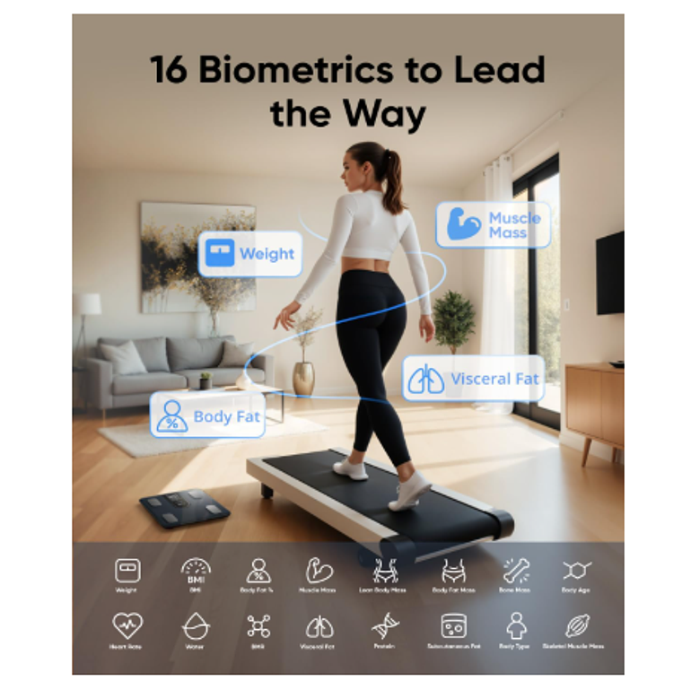 Bascula para peso corporal - C20 - Negro 4