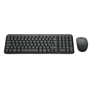 Kit Teclado y Mouse Inalámbrico Logitech -Graphite - MK250  