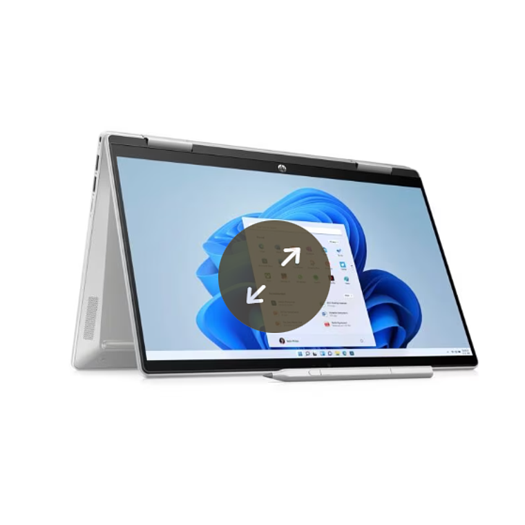 Notebook HP Pavilion X360 de 14“ (intel i5 1235U, 8GB Ram, 512GB SSD, Win11 Home) 2