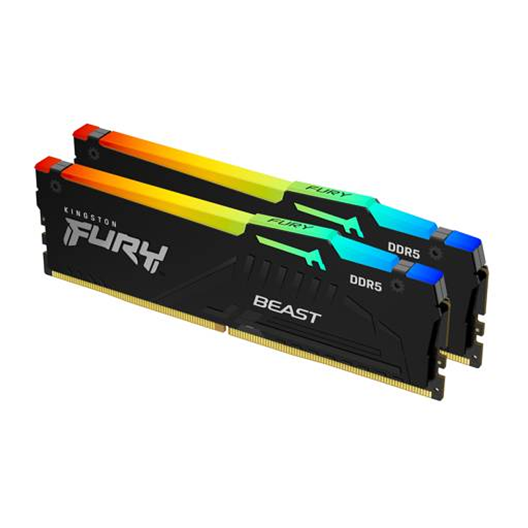 Memoria Ram 64GB DDR5 5600Mhz CL36 Dimm Kingston Fury (2x 32GB) 1