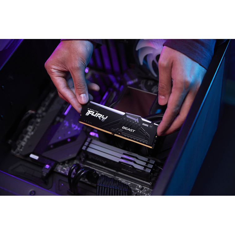 Memoria Ram 64GB DDR5 5600Mhz CL36 Dimm Kingston Fury (2x 32GB) 8