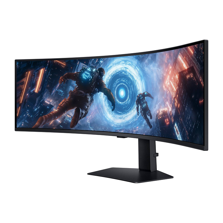 Monitor 49“ Gamer Samsung Odyssey G9, Dual QHD 240Hz Curvo con HDMI y DP 3