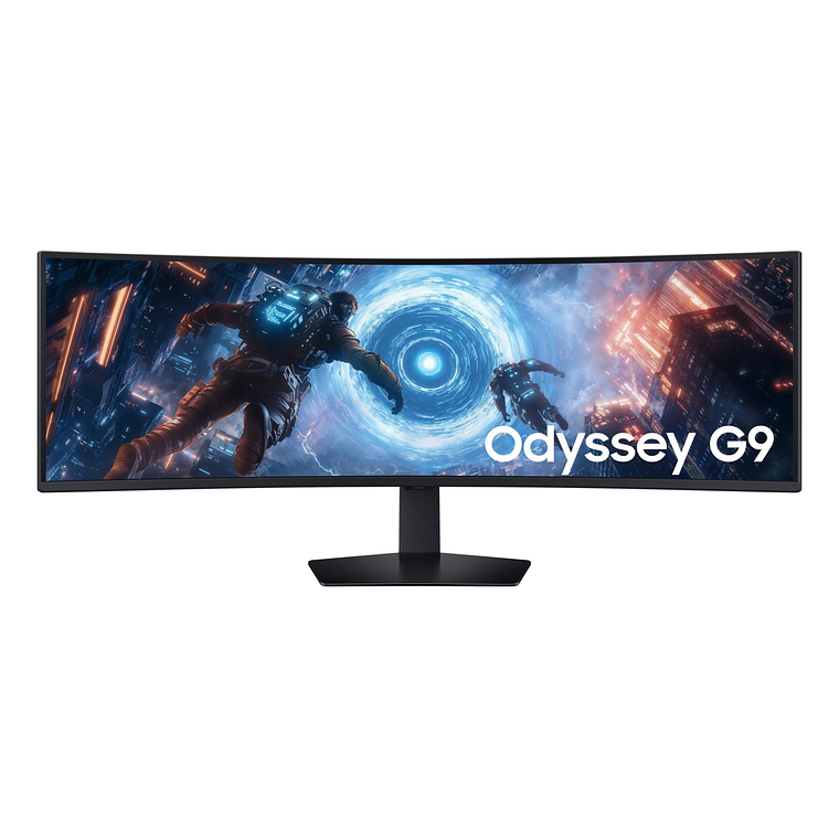 Monitor 49“ Gamer Samsung Odyssey G9, Dual QHD 240Hz Curvo con HDMI y DP 1