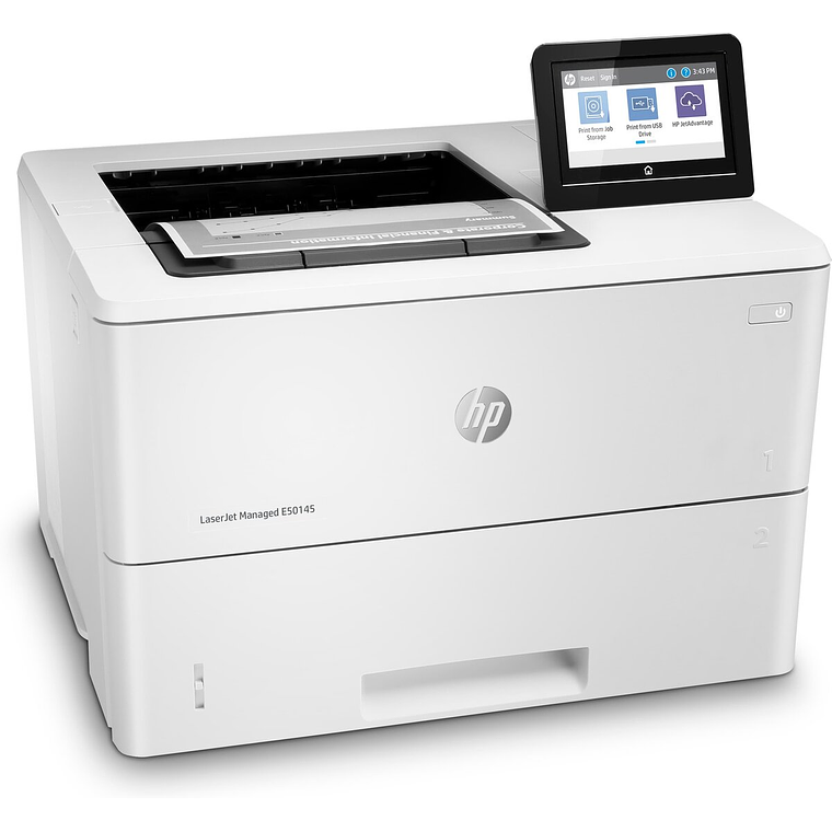 Impresora HP Laserjet Managed E50145dn, Blanco y Negro, 45ppm 3