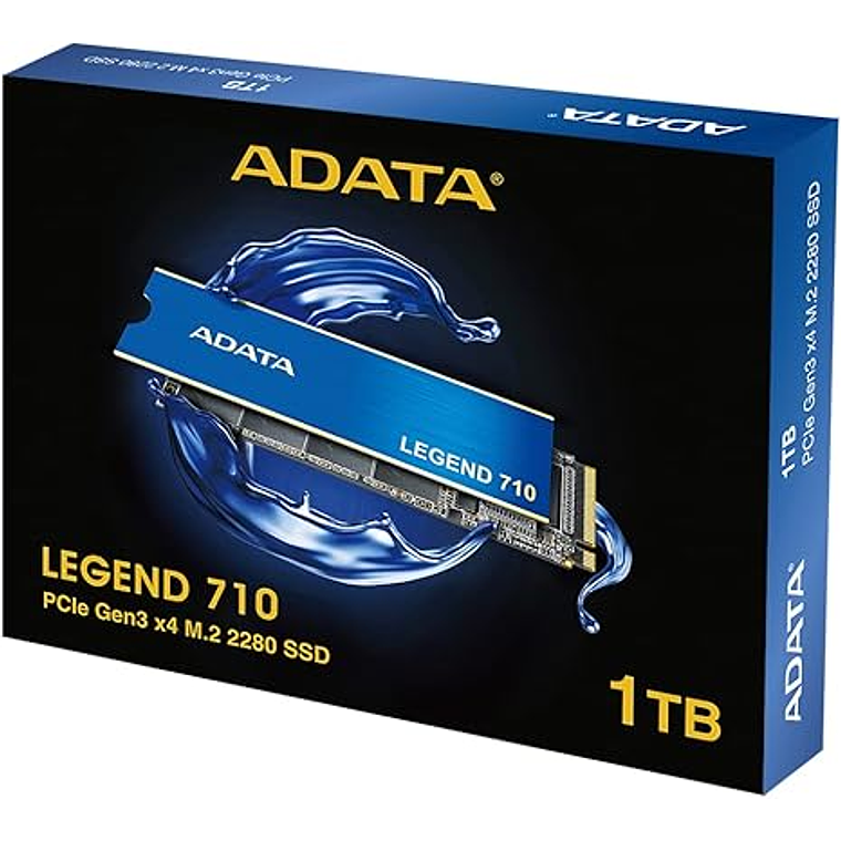 Disco duro 256GB SSD interno | ADATA Legend 710 (NVMe M.2, PCle 3.0, Hasta 2.400MB/s) 5