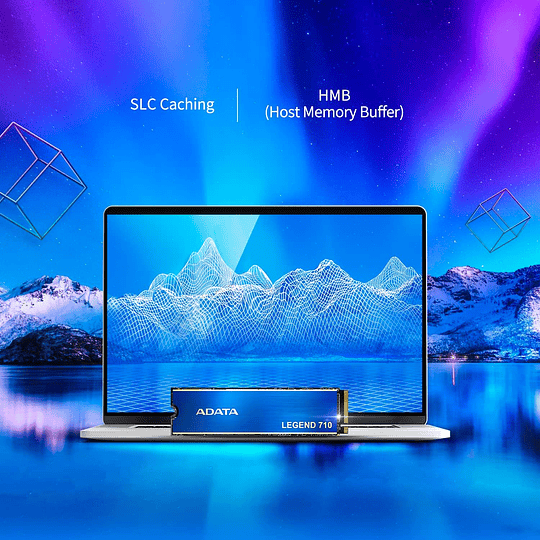 Disco duro 256GB SSD interno | ADATA Legend 710 (NVMe M.2, PCle 3.0, Hasta 2.400MB/s)
