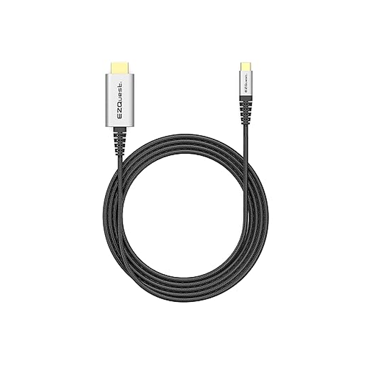 Cable USB-C a HDMI 4K 60Hz 2.2mts EZQuest X40019 DuraGuard 2
