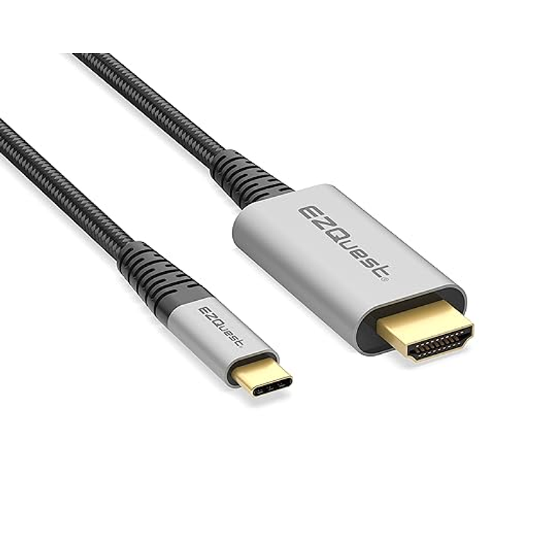 Cable USB-C a HDMI 4K 60Hz 2.2mts EZQuest X40019 DuraGuard 1