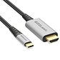Cable USB-C a HDMI 4K 60Hz 2.2mts EZQuest X40019 DuraGuard - Miniatura 1