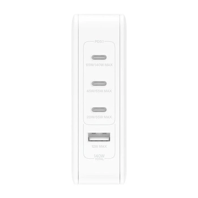 Cargador 140W USB-C Belkin Blanco 2