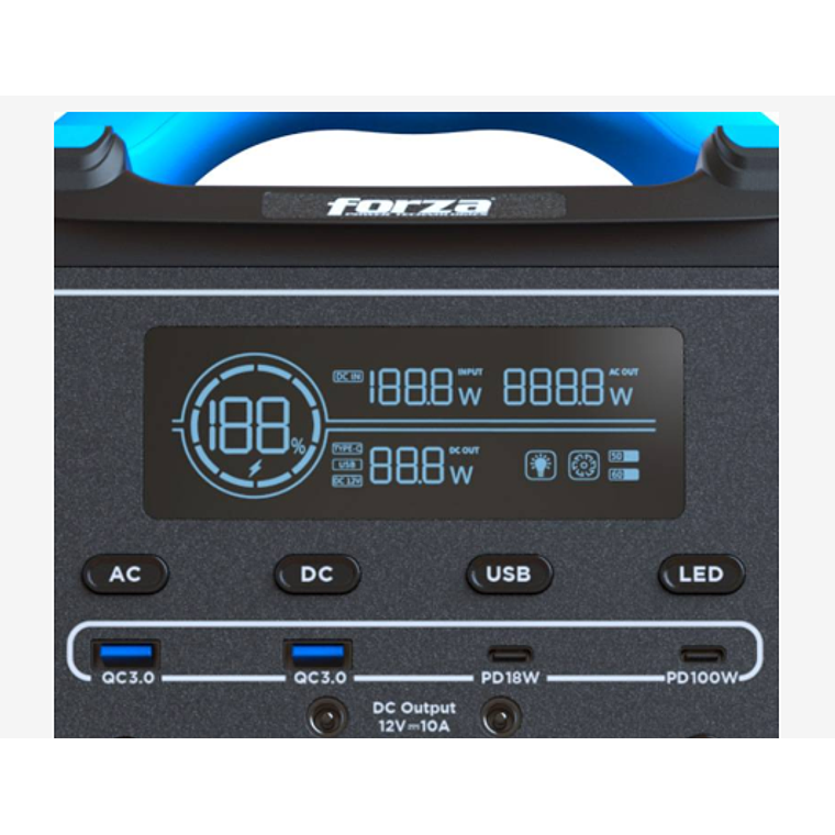 Estación de Energía Forza Titan - 700 W - AC 220 V  2