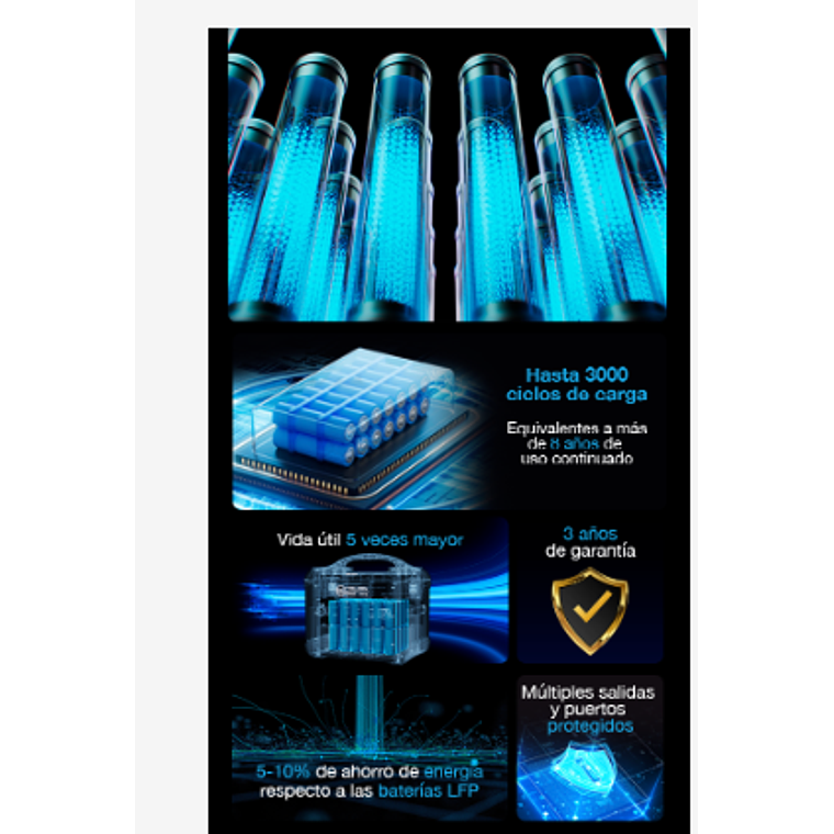 Estación de Energía Forza Titan - 700 W - AC 220 V  8