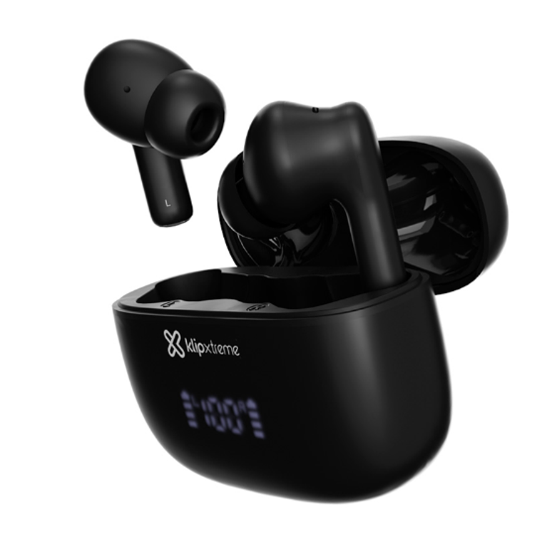 Audifonos inalámbricos Klip Xtreme - 26Hrs Hybdrid ANC Black 6