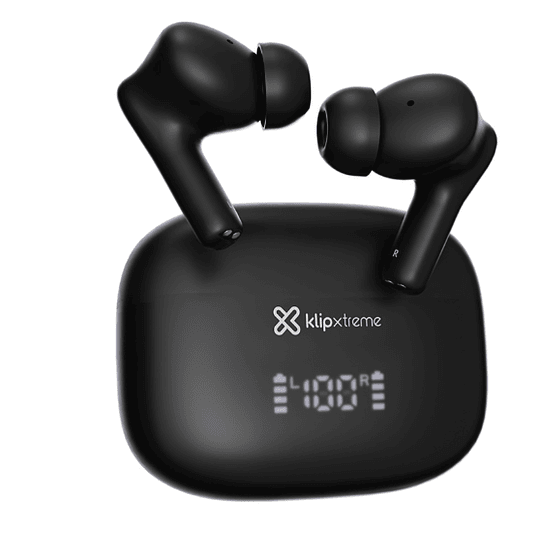 Audifonos inalámbricos Klip Xtreme - 26Hrs Hybdrid ANC Black