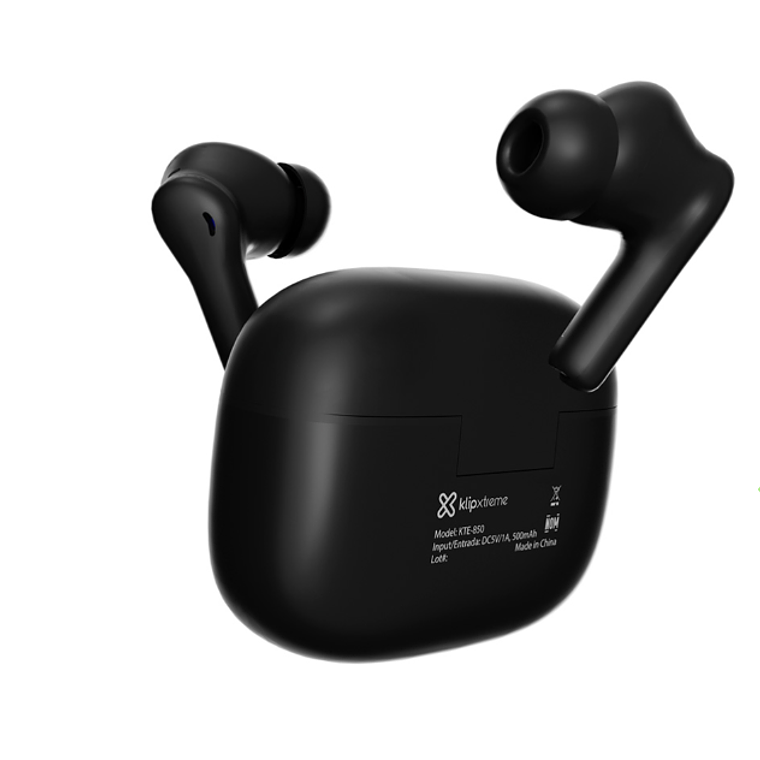 Audifonos inalámbricos Klip Xtreme - 26Hrs Hybdrid ANC Black 8