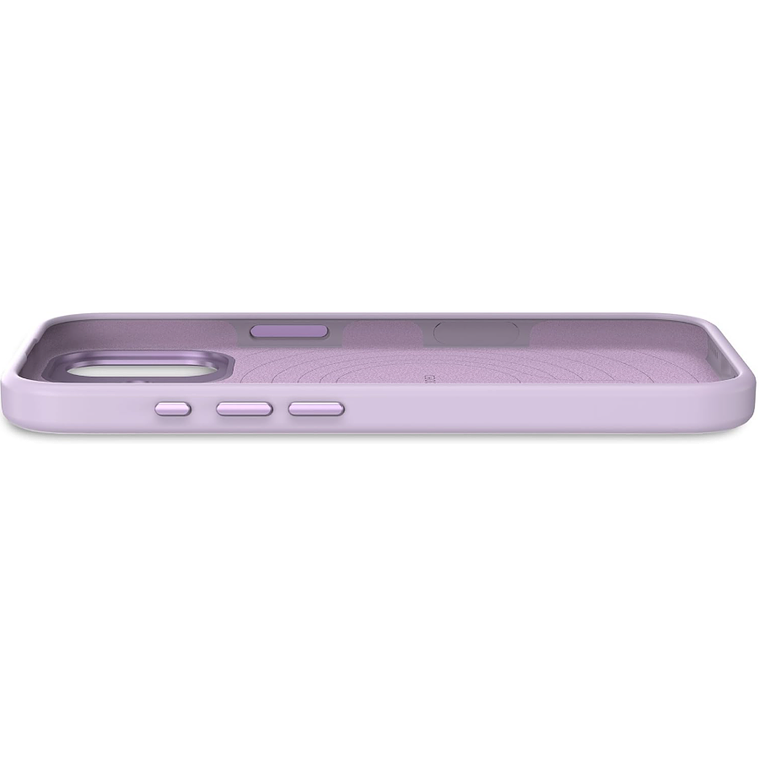 Funda silicona antimicrobiana iPhone 17 Decoded lavanda 4