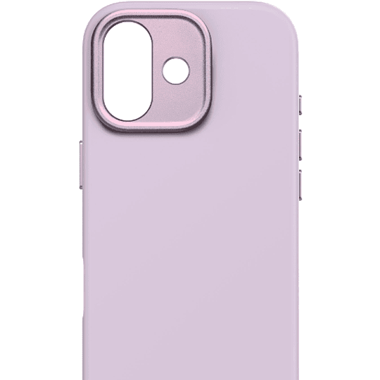 Funda silicona antimicrobiana iPhone 17 Decoded lavanda