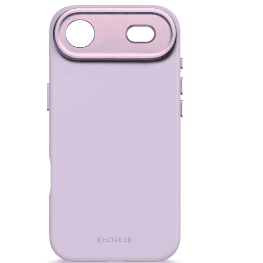 Funda silicona antimicrobiana iPhone 17 Air Decoded lavanda