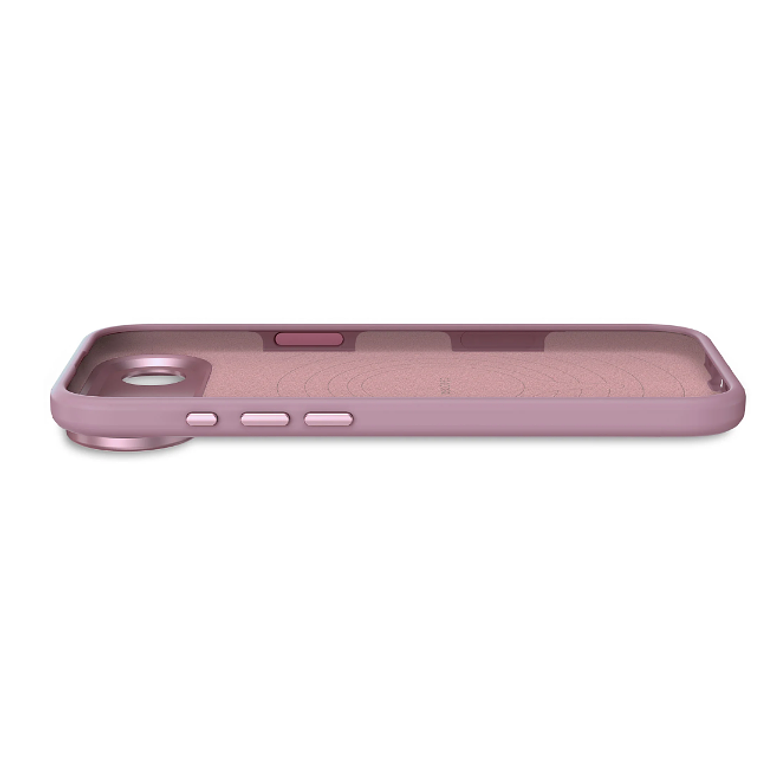 Funda silicona antimicrobiana iPhone 17 Air Decoded rosado 3