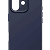 Funda silicona antimicrobiana iPhone 17 Decoded azul marino