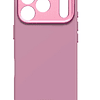 Funda silicona antimicrobiana iPhone 17 Pro Decoded rosado   