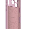 Funda silicona antimicrobiana iPhone 17 Pro Decoded rosado   