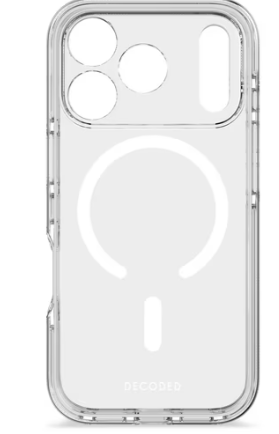 Funda transparente DropTec iPhone 17 Pro Decoded transparente