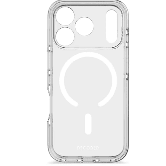 Funda transparente DropTec iPhone 17 Pro Decoded transparente