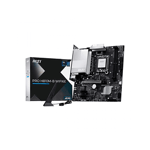 Placa madre MSI PRO H810M-B WIFI6E (LGA 1851, DDR5 6400MT/s)