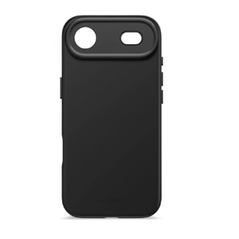 Funda silicona antimicrobiana iPhone 17 Air Decoded negro phantom 1