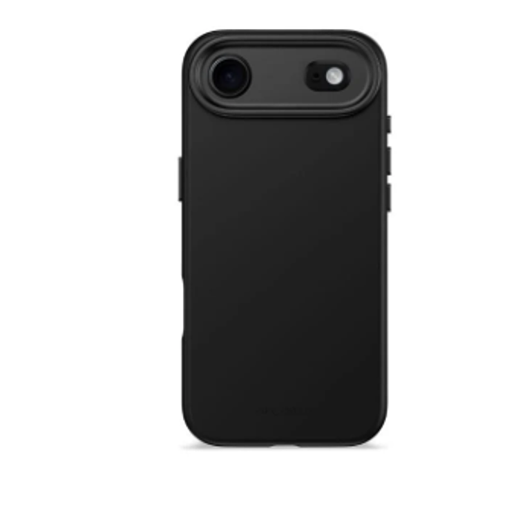 Funda silicona antimicrobiana iPhone 17 Air Decoded negro phantom 5