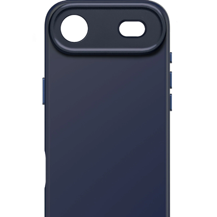 Funda silicona antimicrobiana iPhone 17 Air Decoded azul navy 4