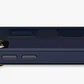 Funda silicona antimicrobiana iPhone 17 Pro Decoded azul marino - Miniatura 5