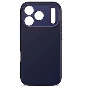 Funda silicona antimicrobiana iPhone 17 Pro Decoded azul marino