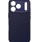 Funda silicona antimicrobiana iPhone 17 Pro Decoded azul marino - Miniatura 1