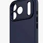 Funda silicona antimicrobiana iPhone 17 Pro Decoded azul marino - Miniatura 2