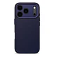 Funda silicona antimicrobiana iPhone 17 Pro Decoded azul marino - Miniatura 3