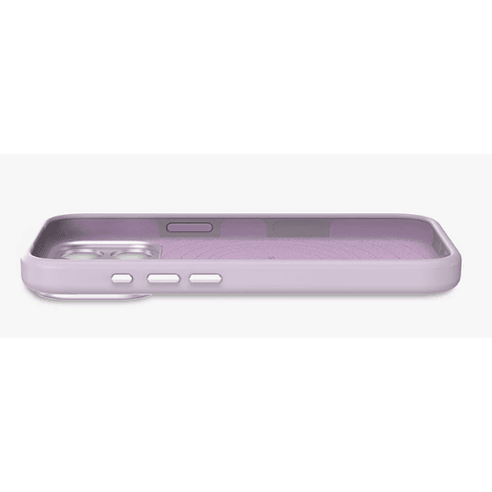 Funda silicona antimicrobiana iPhone 17 Pro Max Decoded lavanda