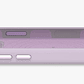 Funda silicona antimicrobiana iPhone 17 Pro Max Decoded lavanda - Miniatura 3
