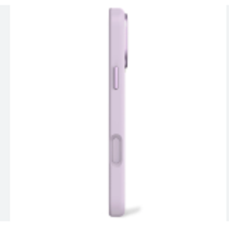 Funda silicona antimicrobiana iPhone 17 Pro Max Decoded lavanda 5