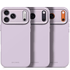 Funda silicona antimicrobiana iPhone 17 Pro Max Decoded lavanda