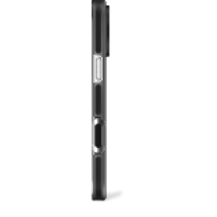 Funda transparente DropTec iPhone 17 Pro Max Decoded negro esmerilado 4