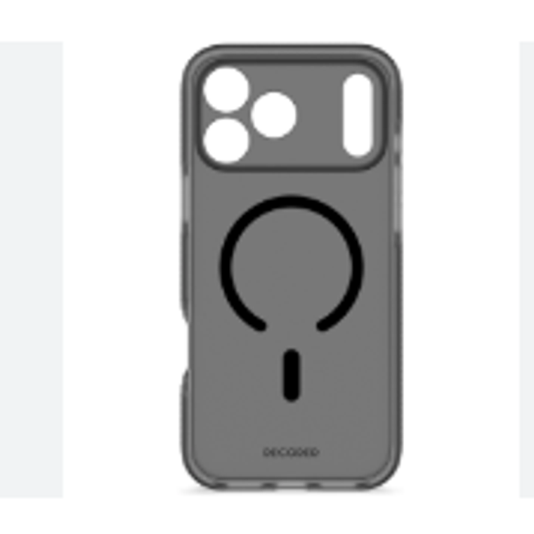 Funda transparente DropTec iPhone 17 Pro Max Decoded negro esmerilado 5