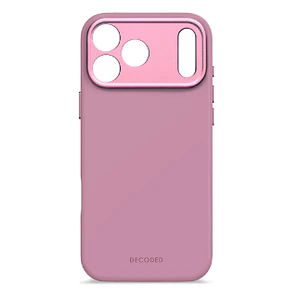 Funda silicona antimicrobiana iPhone 17 Pro Max Decoded rosado