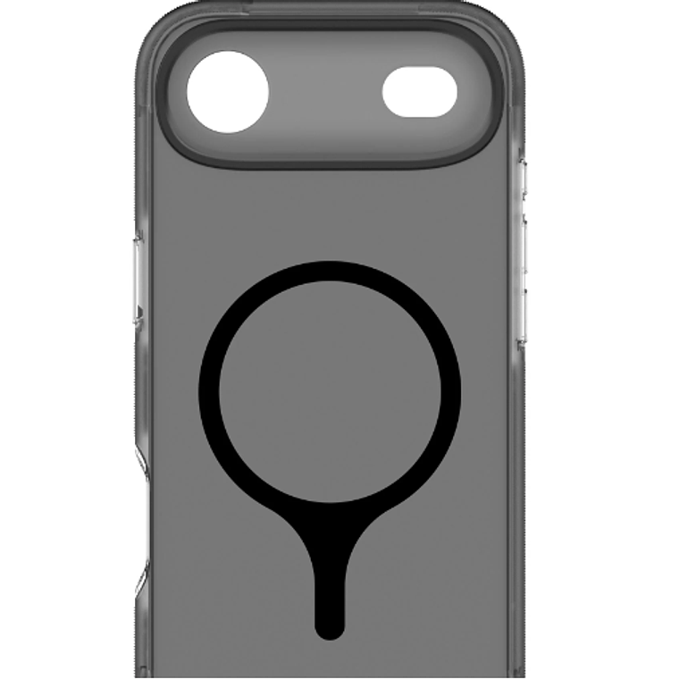 Funda transparente DropTec iPhone 17 Air Decoded negro esmerilado 7