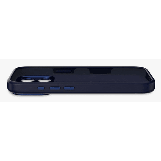 Funda silicona antimicrobiana iPhone 17 Pro Max Decoded azul marino